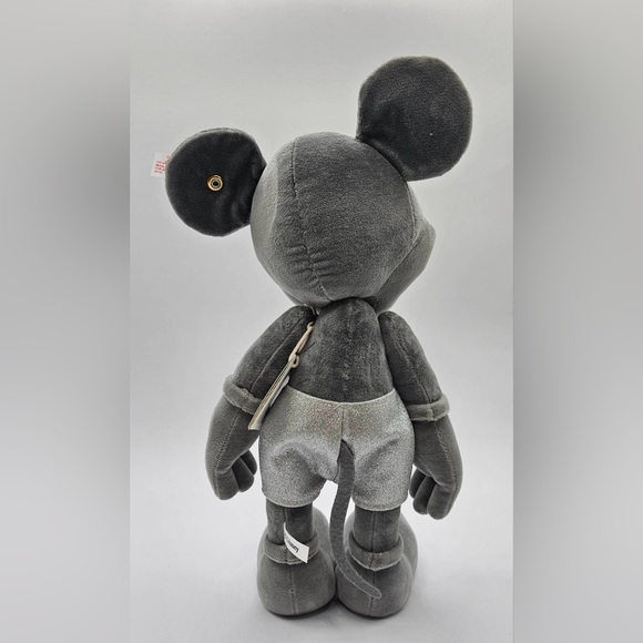 Disney 100 Steiff - Platinum Mickey Mouse 12" Collectible Teddy Bear - Picture 5 of 15